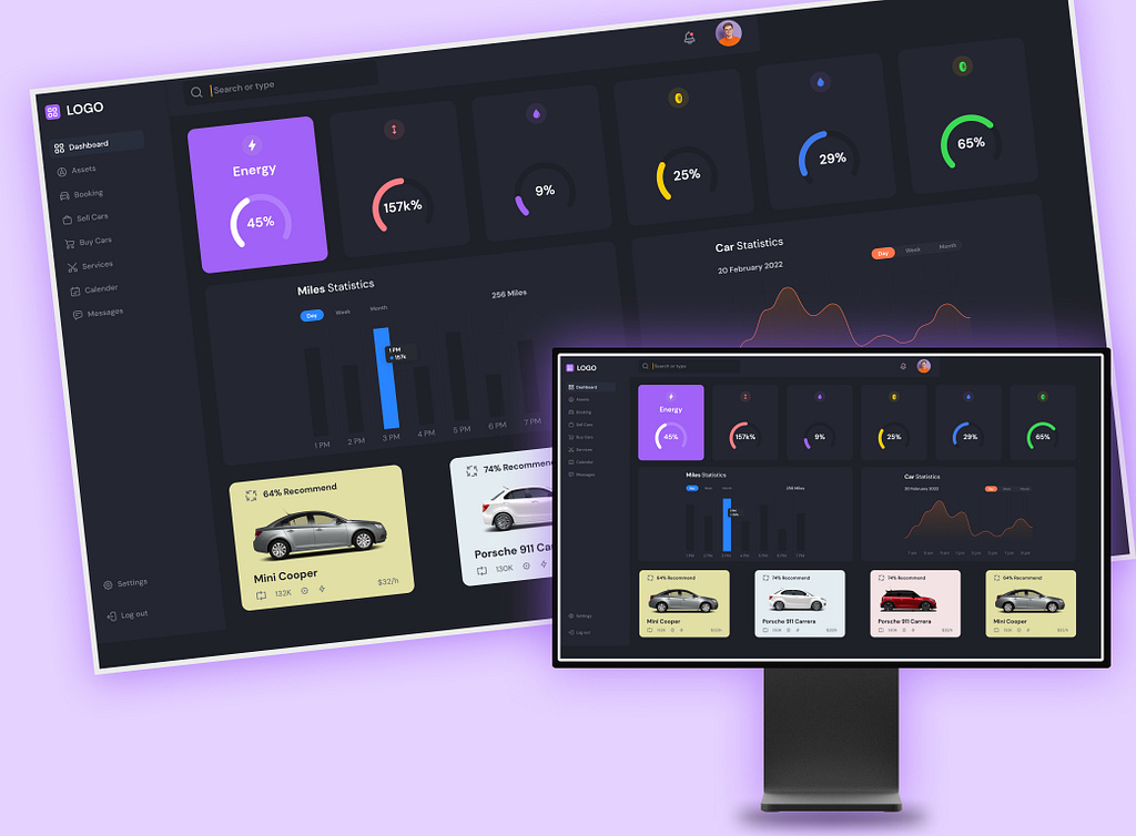 Car Dashboard Software