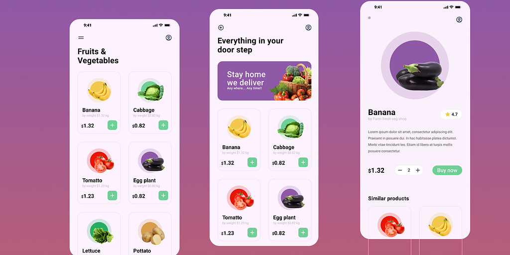 Fruits & Vegetables App