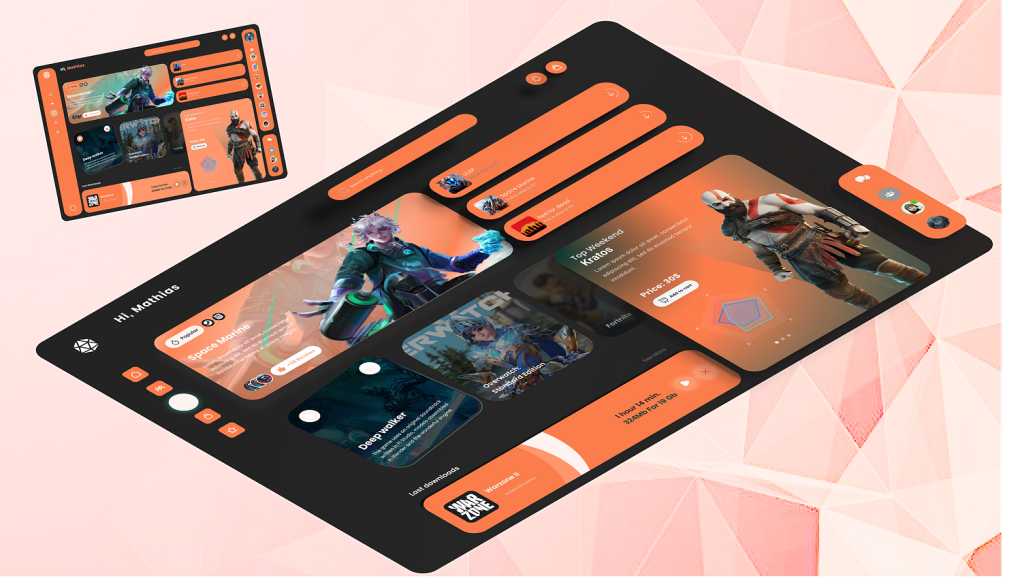 Gaming Dashboard Software Design